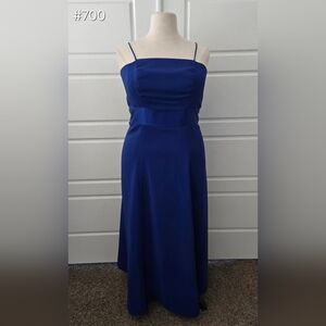 Royal Blue Simple A-line Formal Dress